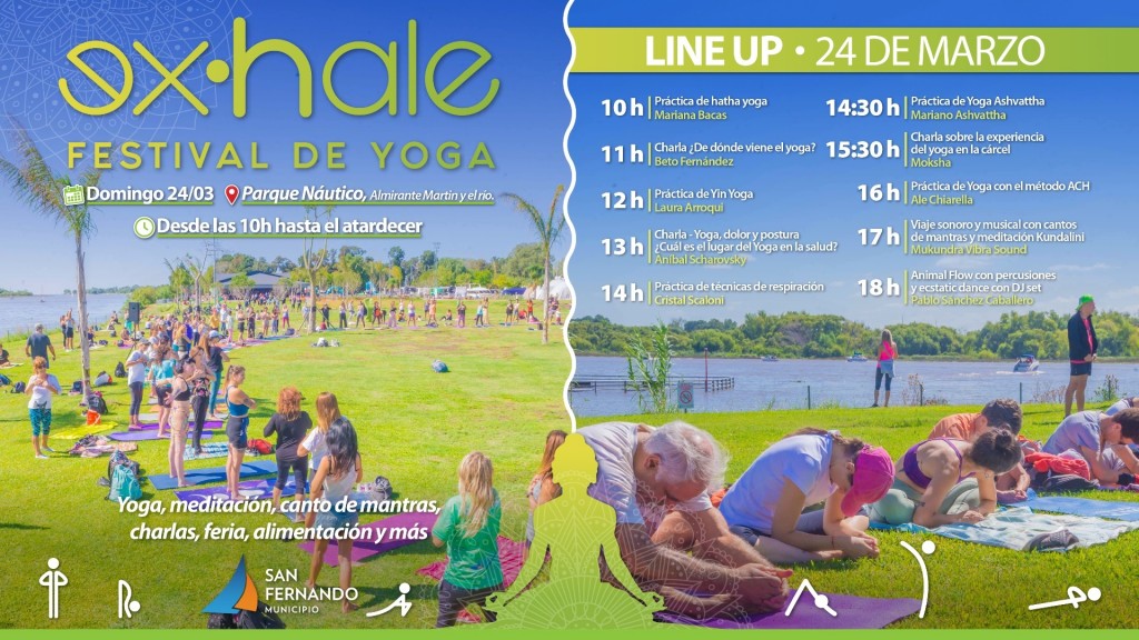 San Fernando: Vuelve el Festival de Yoga en el Parque Náutico