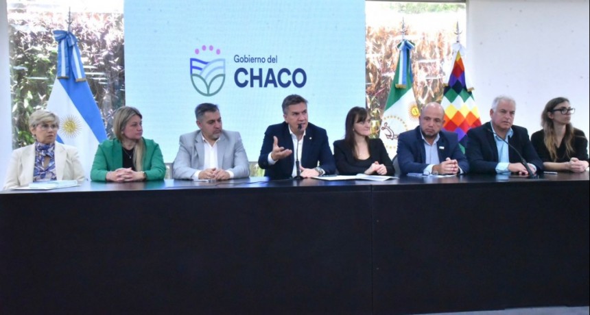 Chaco: Zdero presentó una línea de crédito para empresas constructoras para finalizar obras públicas en la provincia 
