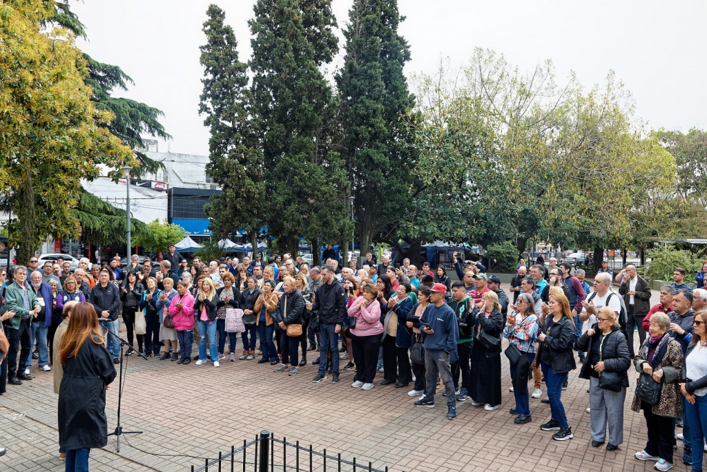 Berazategui: Mussi encabezó el acto por el Día de la Lealtad Peronista 