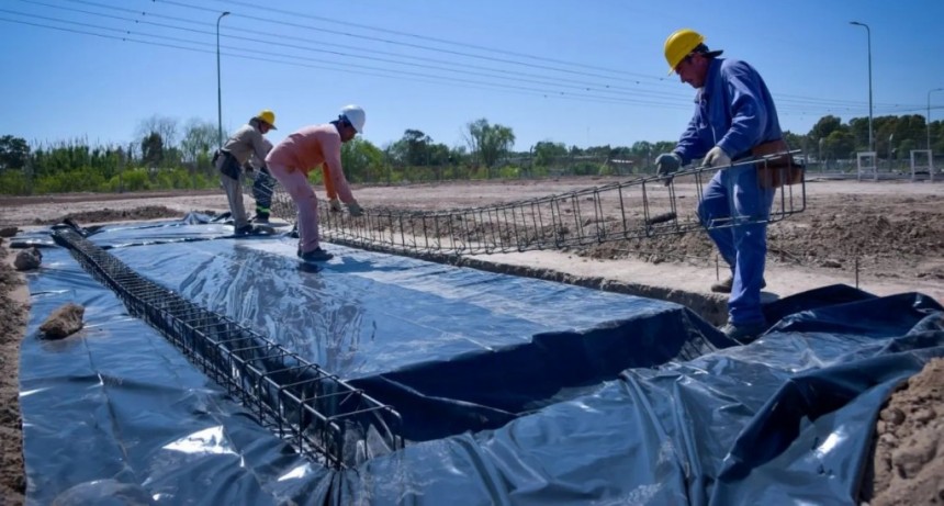 Quilmes: Avanza la construcción de la nueva planta de hormigón municipal 