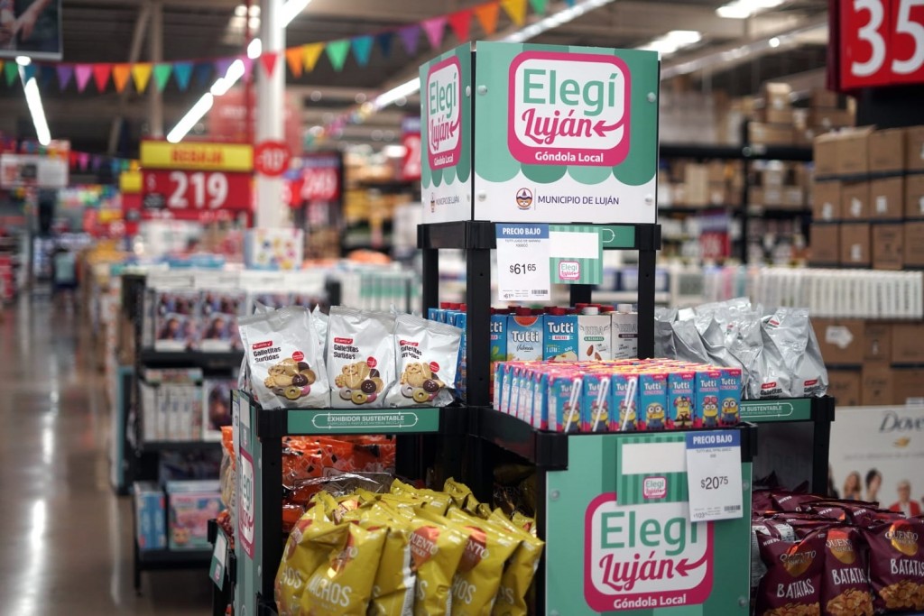 Luján: El programa “Elegí Luján” ya suma más de 240 productos locales y 26 comercios  adheridos en el partido