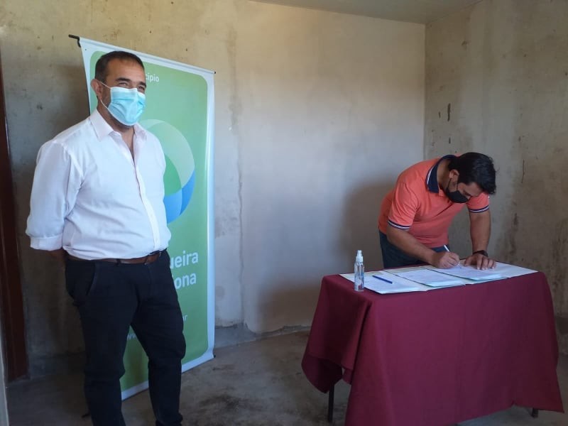 Puan: El Municipio y Arnanuk S.R.L firmaron un “Acuerdo Marco”