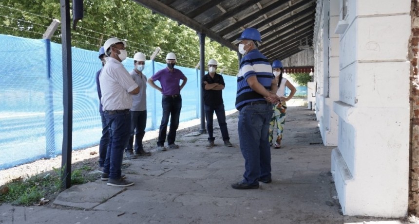 Baradero: Está en marcha la obra de renovación del predio de la Estación de Trenes 