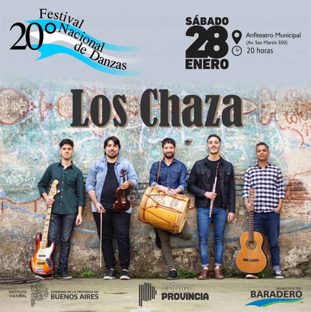Baradero: Los Chaza son los artistas confirmados para el Festival Nacional de Danzas