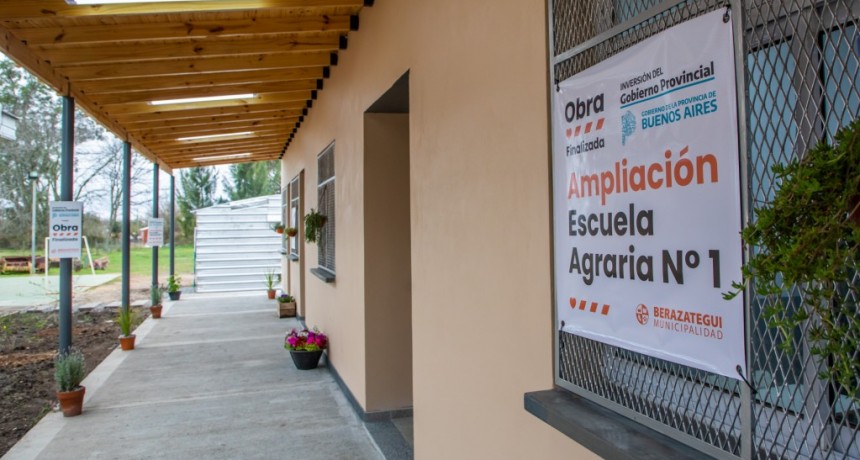 Berazategui: Empezaron más de 50 obras nuevas en establecimientos educativos 