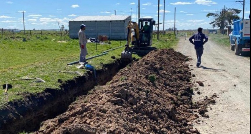 La Provincia avanza con la obra de ampliación de red de agua potable en Tandil