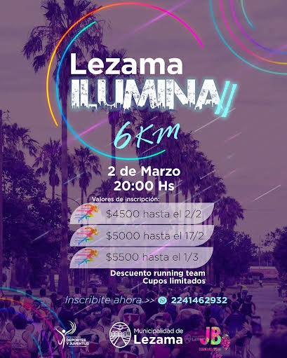 Ya está la inscripción para “Lezama Ilumina II” 
