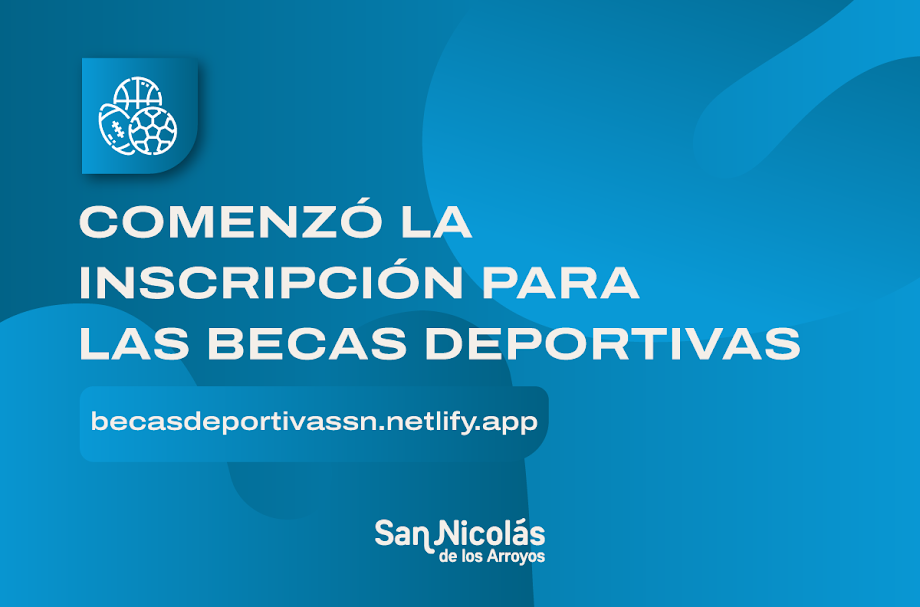 San Nicolás: Comenzó la inscripción para las becas deportivas municipales