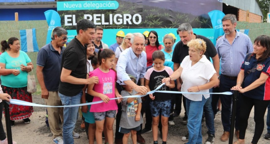 La Plata: Alak anunció el inicio de obra de la nueva delegación de El Peligro