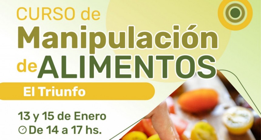 Lincoln: Se realiza una nueva edición del curso en “Manipulación de Alimentos”