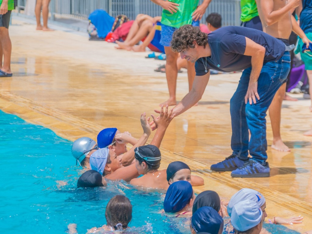 San Fernando: Juan Andreotti compartió el inicio de las Colonias de Verano