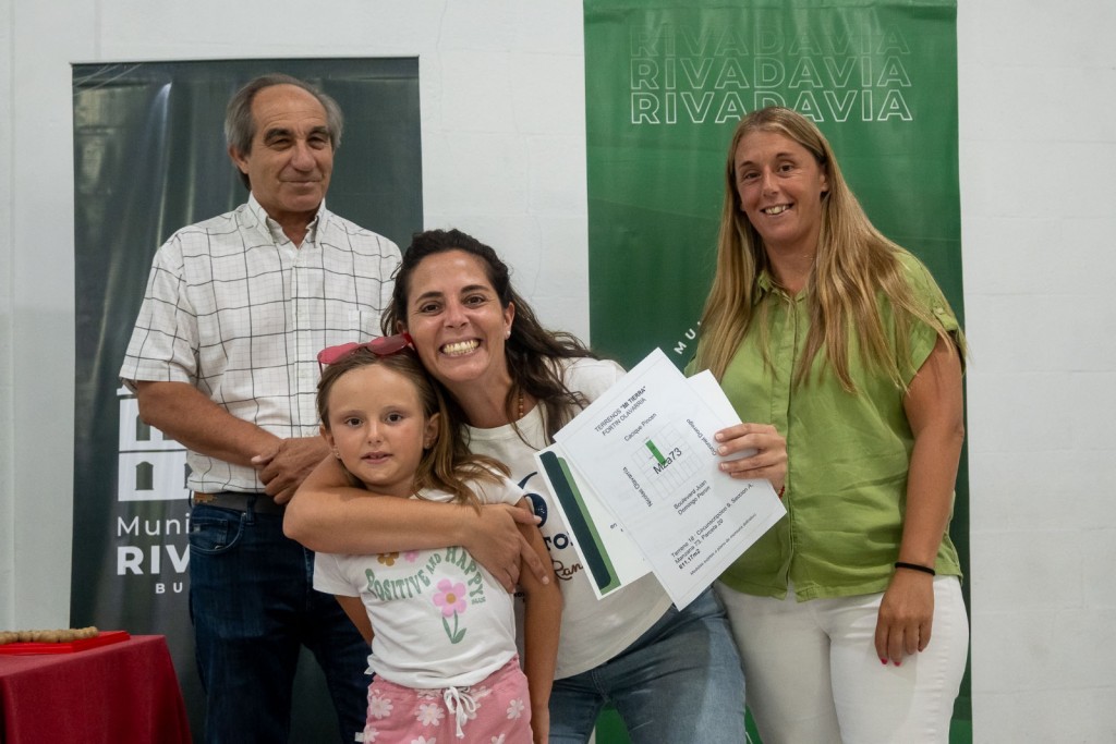 Rivadavia: 83 vecinos ya tienen su lote gracias al programa municipal de tierras