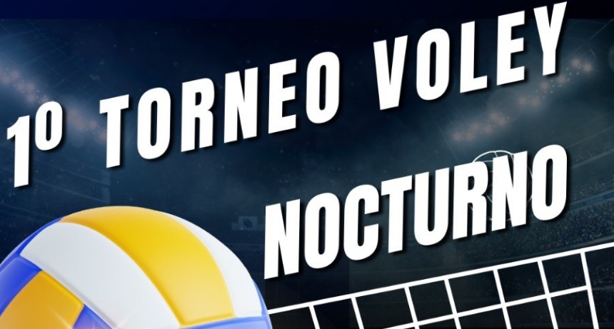 Balcarce: Se viene el primer Torneo de Vóley Nocturno