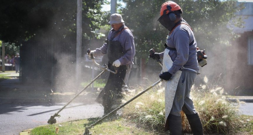 Quilmes: Continúan los operativos de limpieza en los distintos barrios del distrito 
