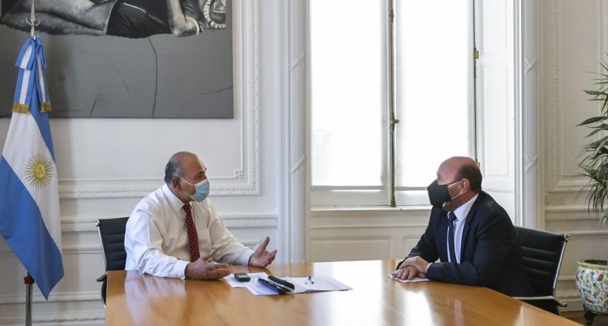 Formosa: El Gobernador Insfrán se reunió con el jefe de Gabinete Juan Manzur