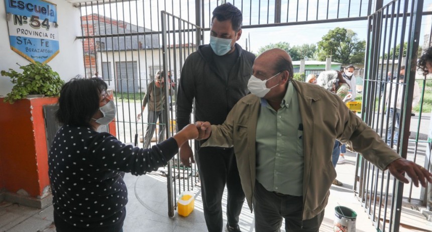 Berazategui: Se realizó una jornada de trabajo en la Primaria N° 54