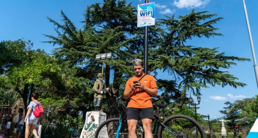 Moreno: El Municipio ya dispuso más de 200 puntos de WIFI gratuito en el distrito 