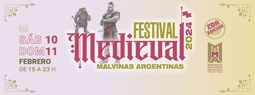 Malvinas Argentinas: Llega el Festival Medieval 2024 a la ciudad