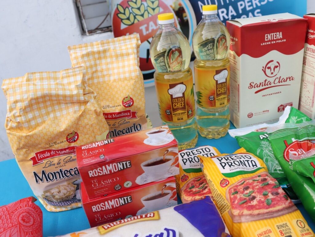 Formosa: Continúa la entrega de módulos alimentarios para personas con celiaquía
