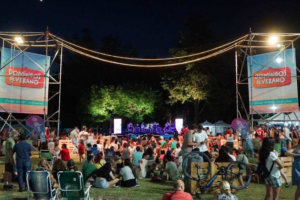 La Plata: El camping municipal se colmó de rock con la segunda edición de “Domingos de Verano”