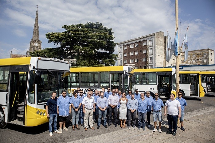 Azul: Sombra hizo la presentación oficial del nuevo servicio de transporte público