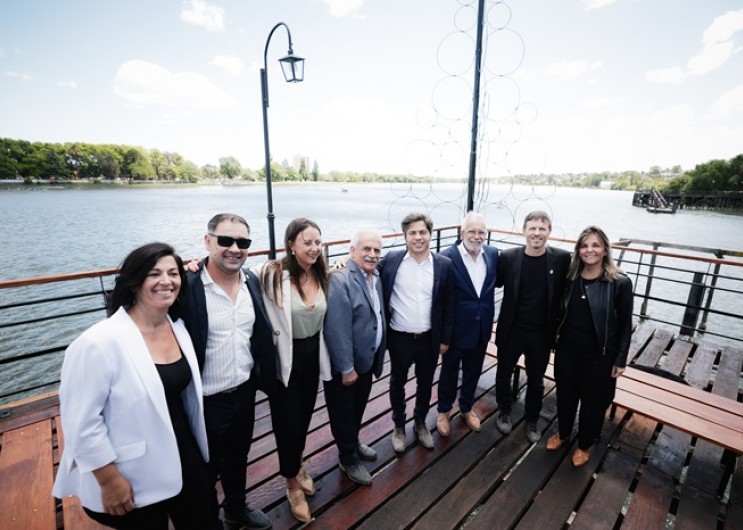 Kicillof se reunió con representantes de distintos sectores productivos en Patagones