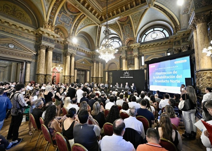 Kicillof habilitó el Acueducto Norte para garantizar el agua potable a más de 30 mil bonaerenses