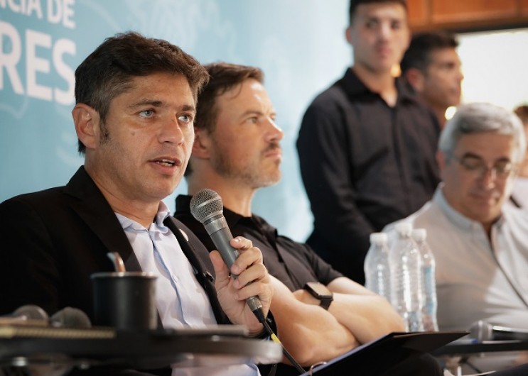 Kicillof se reunió con representantes de distintos sectores productivos de Lobos