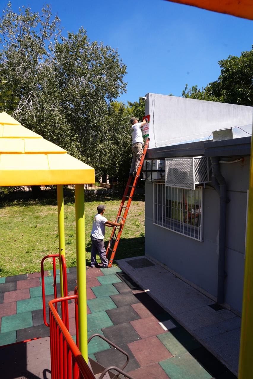 E. Echeverría: Avanza la instalación de cámaras de videovigilancia en el distrito