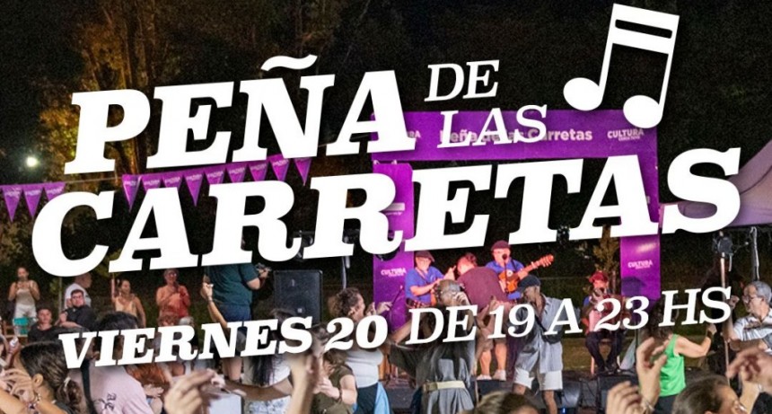 Campana: El Municipio invita a una nueva peña folklórica en la Plaza de las Carretas