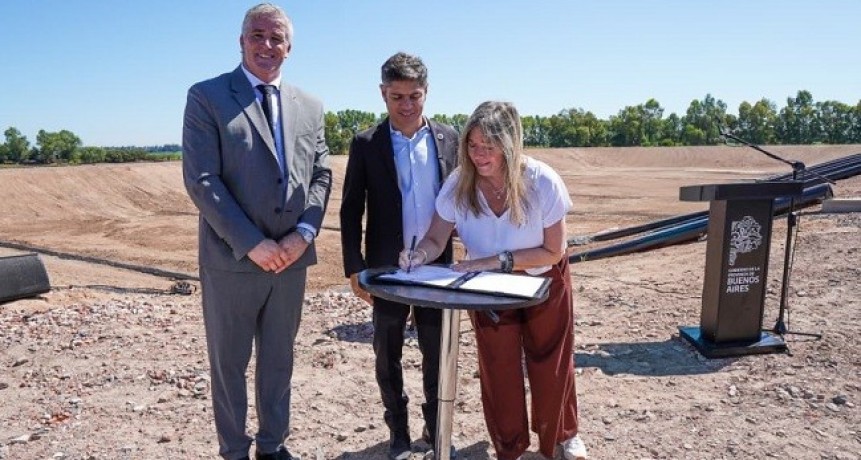 Kicillof y Alvarez Rodríguez firmaron el apoyo de la Provincia para eventos productivos en Navarro