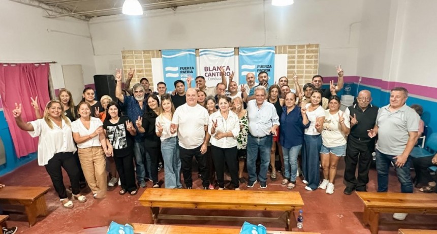 Pte. Perón: Cantero presentó a los candidatos de la unidad del PJ Peronense