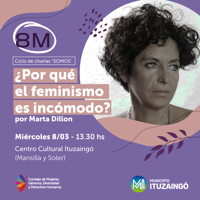 8M: Marta Dillom en el CCI de Ituzaingó  