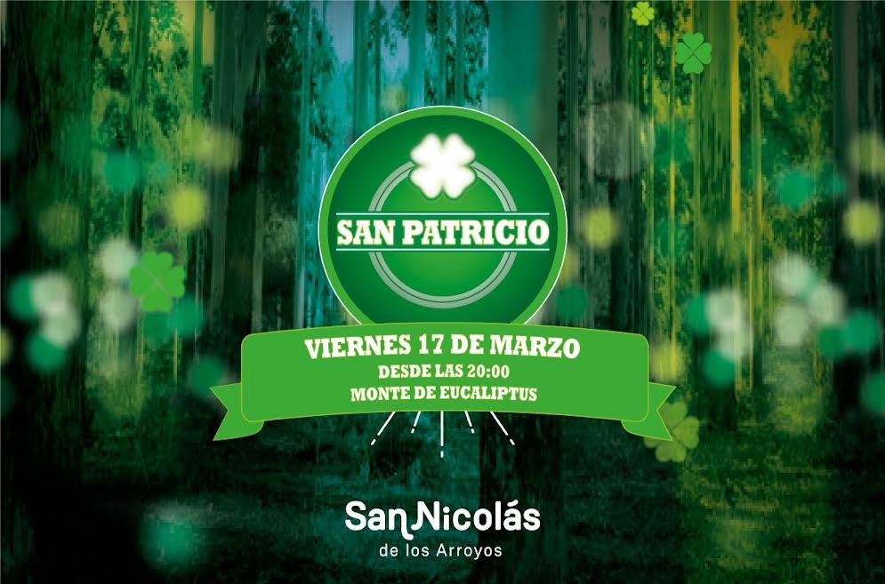 Múltiple Cubo retirada San Nicolás: El Municipio festejara San Patricio en el Monte de Eucaliptus