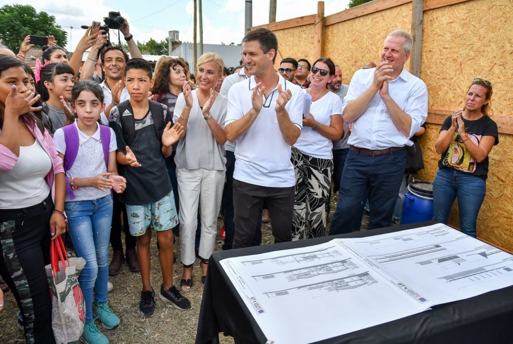 San Vicente: Mantegazza presentó el inicio de la construcción de una nueva escuela