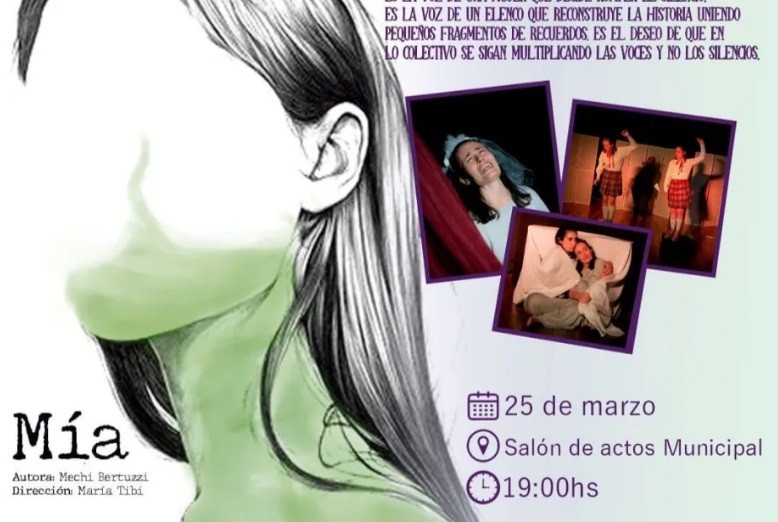 Navarro: Presentan la Obra de Teatro “Mía”, un biodrama sobre violencia de género