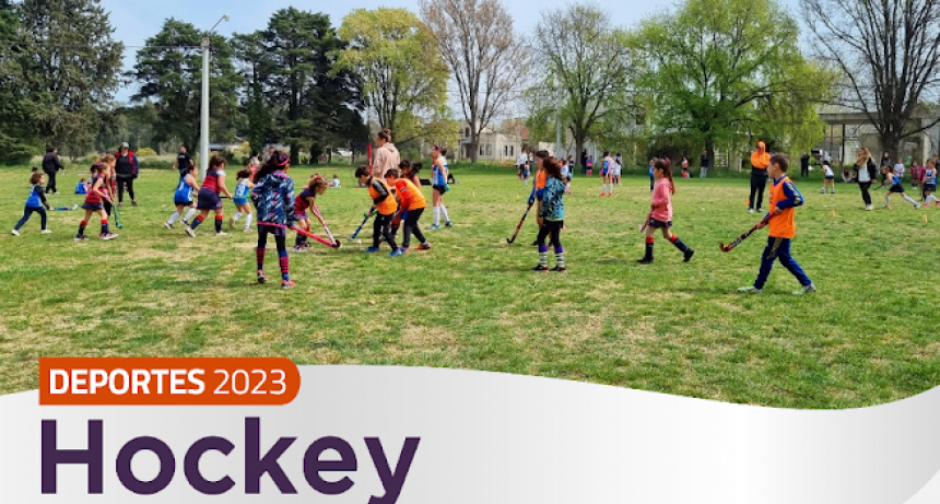 Azul: Inscripción abierta para la Escuela Municipal de Hockey