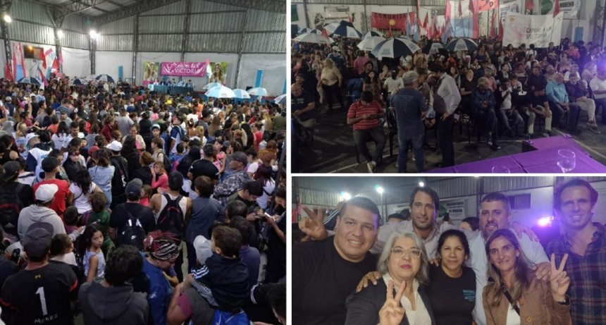 Moreno: Más de 1500 personas en el lanzamiento de la Mesa Política de Camino a la Victoria