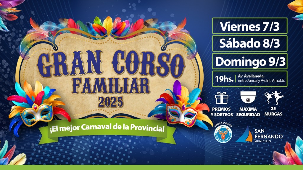 San Fernando: El Gran Corso Familiar regresará este fin de semana