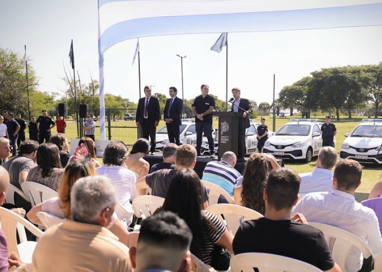 Axel Kicillof puso en funcionamiento nuevos patrulleros en San Isidro