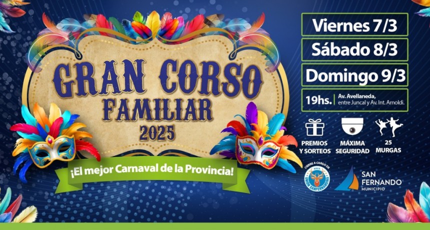 San Fernando: El Gran Corso Familiar regresará este fin de semana