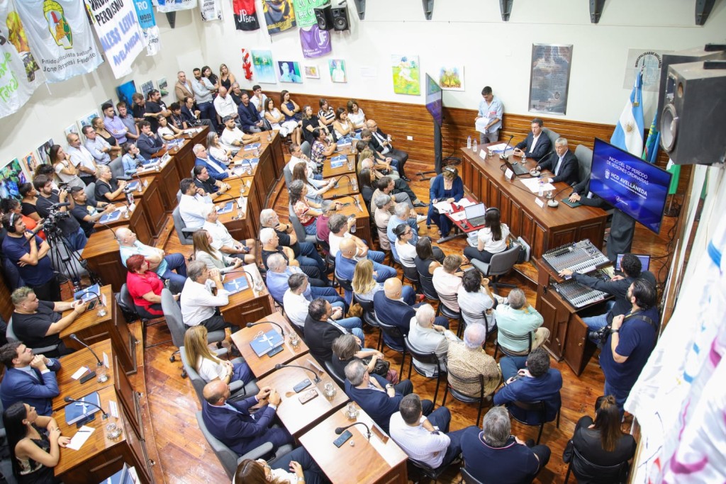 Avellaneda: Ferraresi dio inicio al 113 per&iacute;odo de Sesiones Ordinarias del Concejo Deliberante