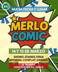 Merlo: Se realizar&aacute; la &ldquo;Merlo Comic 2026&rdquo;