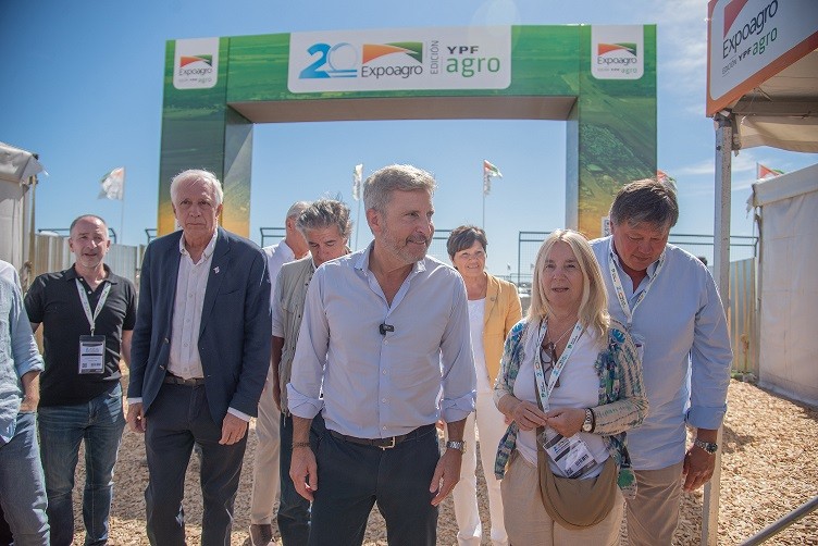 Entre R&iacute;os: Frigerio recorri&oacute; Expoagro y subray&oacute; el potencial agroindustrial de la Provincia