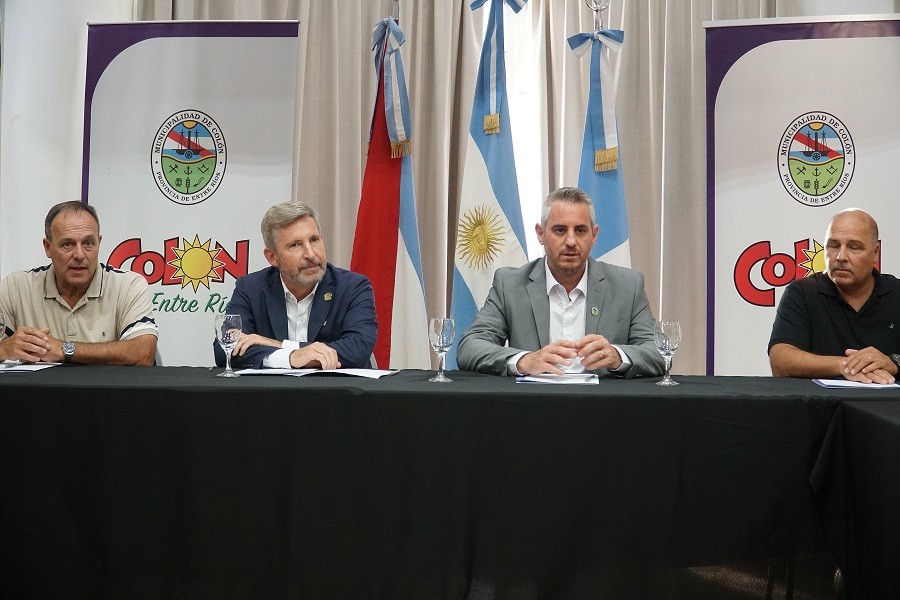 Entre R&iacute;os: Frigerio y Walser se reunieron con legisladores, intendentes y actores regionales por el proyecto de la refiner&iacute;a frente a Col&oacute;n