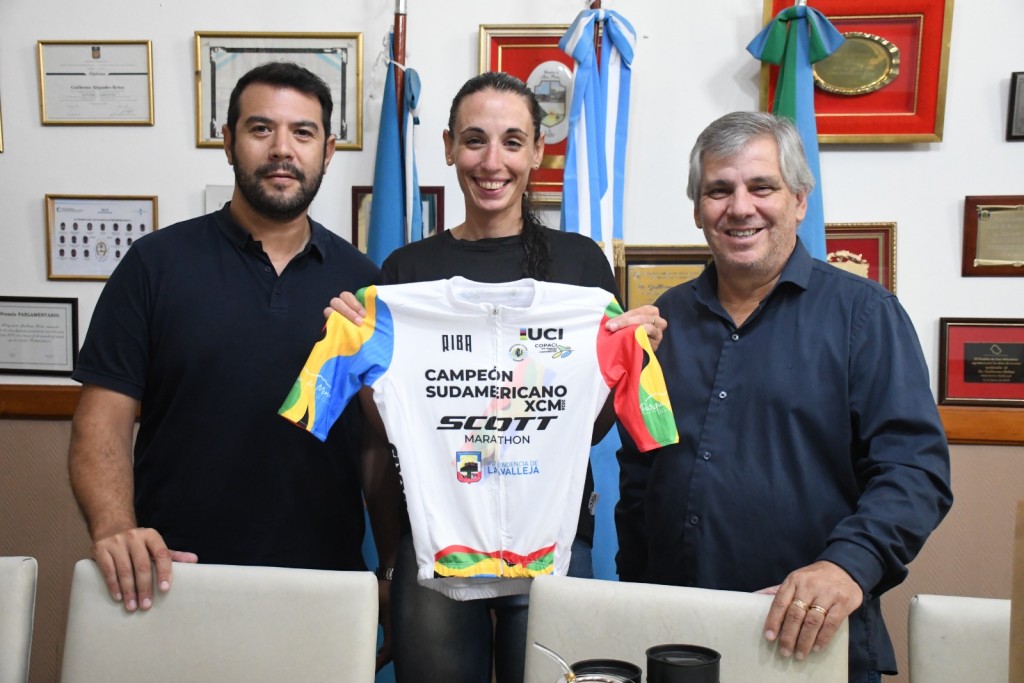 Chivilcoy: Britos recibi&oacute; a Marina Arce, campeona sudamericana de XCM