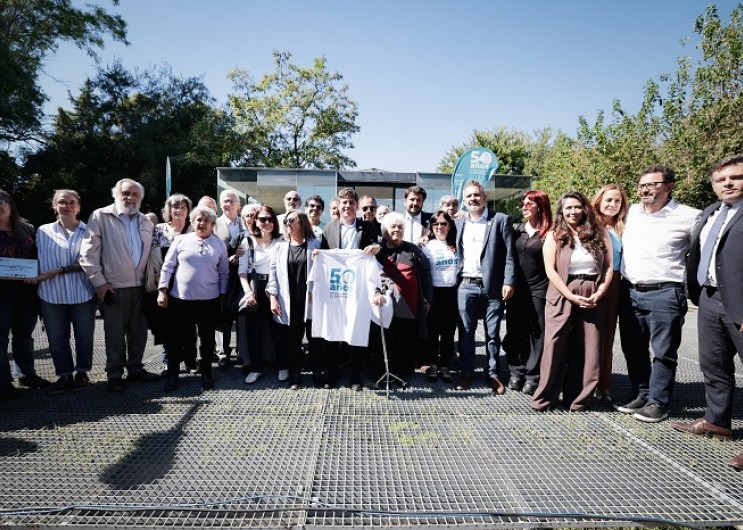 Kicillof visit&oacute; el Espacio para la Memoria en el ex-centro clandestino de detenci&oacute;n &ldquo;Destacamento Arana&rdquo;