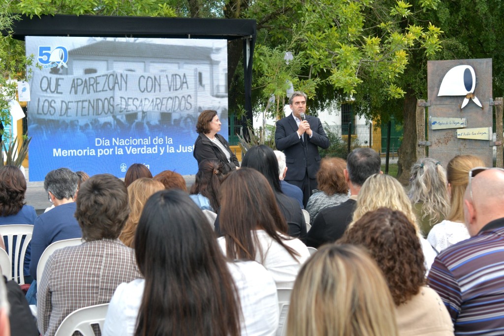 Luj&aacute;n: Se realiz&oacute; el acto por el D&iacute;a Nacional de la Memoria por la Verdad y la Justicia