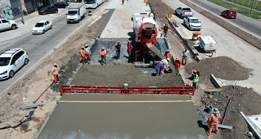 La Matanza: Vialidad avanza con la obra de mejora de la Ruta Provincial N 4