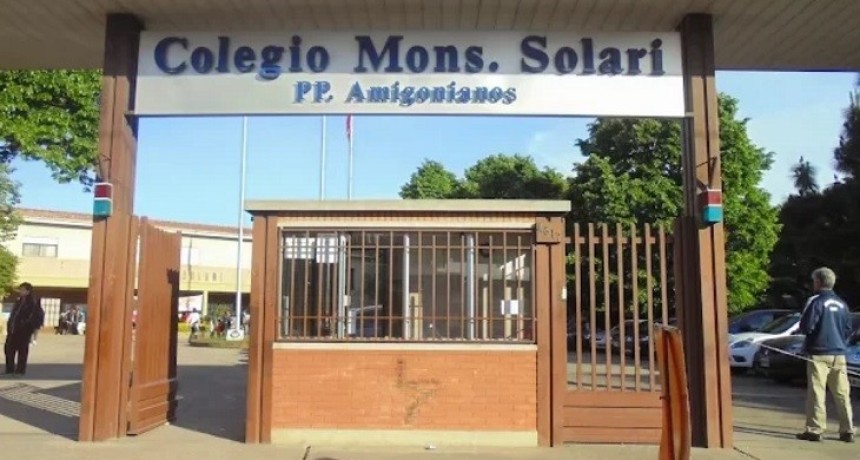 Mor&oacute;n: La Municipalidad intervino para garantizar la continuidad escolar en el Colegio Monse&ntilde;or Solari